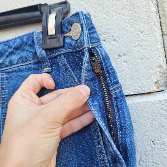 La Vie Rebecca Taylor | Drapey Wide Leg Trouser Jeans Size 27 - Picture 10 of 12